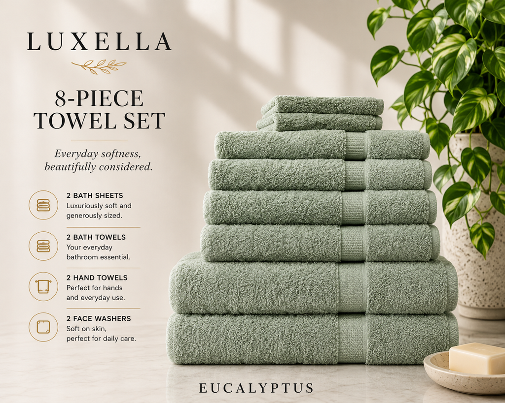8-Piece Towel Set