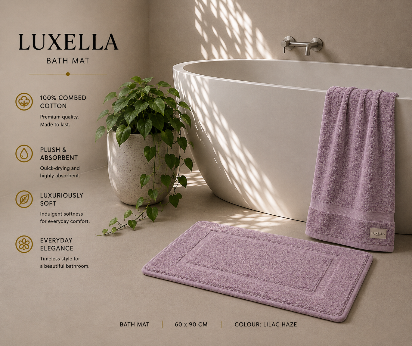 Plush Bath Mats