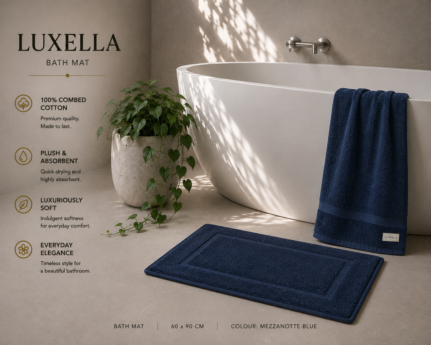 Plush Bath Mats