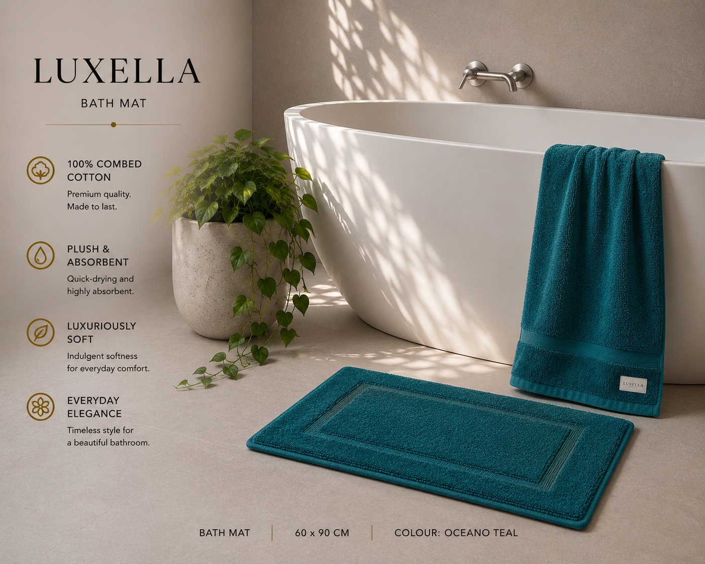 Plush Bath Mats