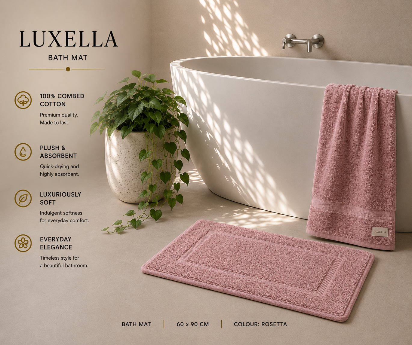 Plush Bath Mats
