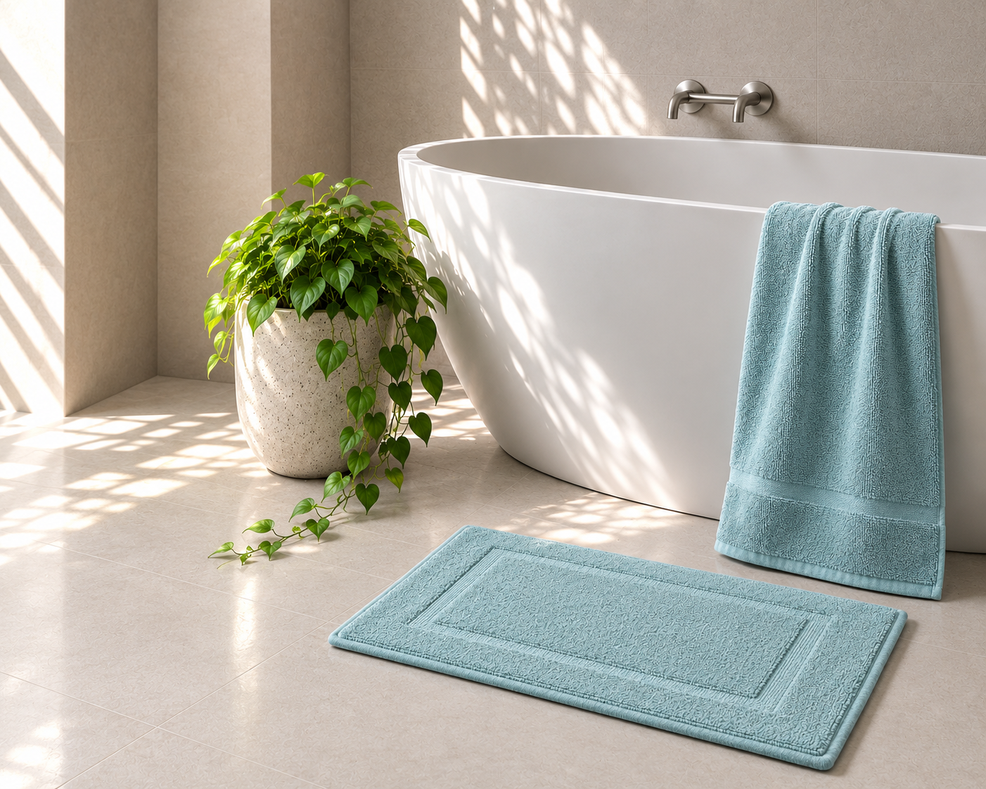 Plush Bath Mats