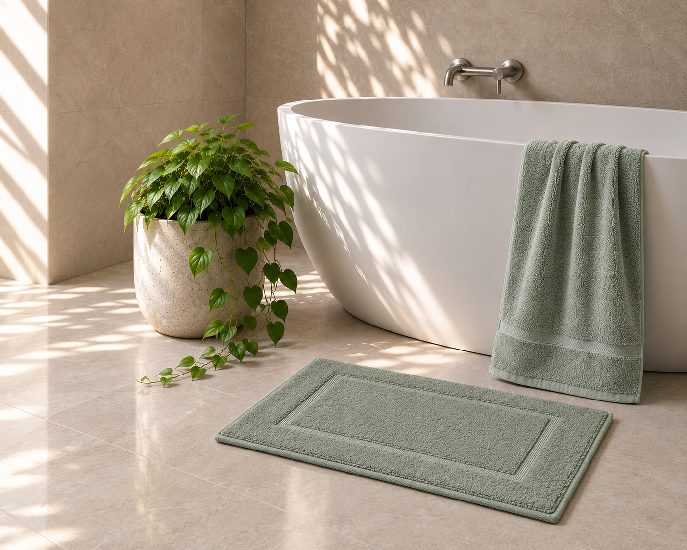 Plush Bath Mats